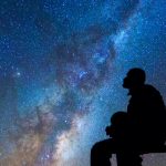 person looking at the sky in chile