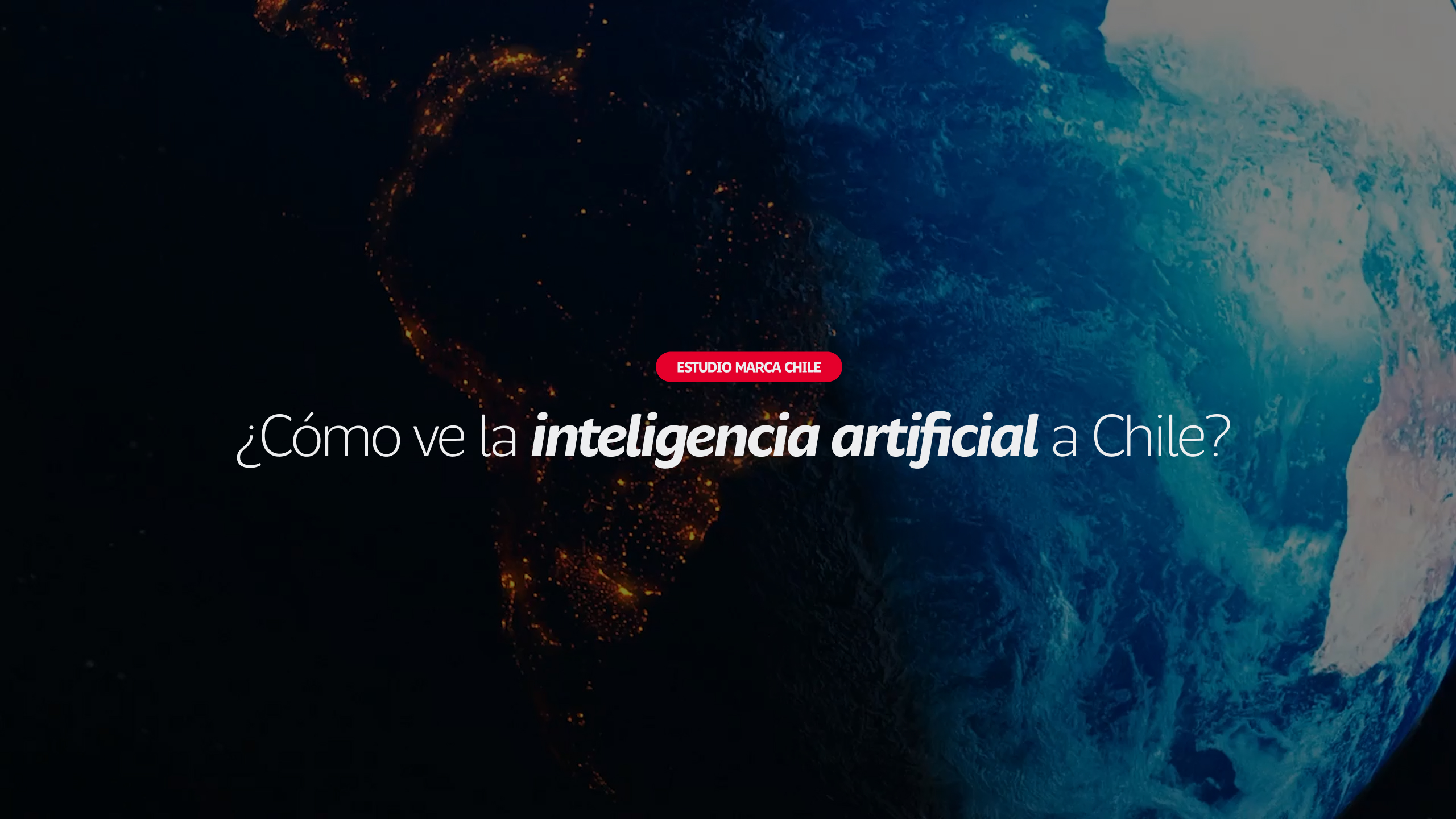 Como é que a inteligência artificial vê o Chile?